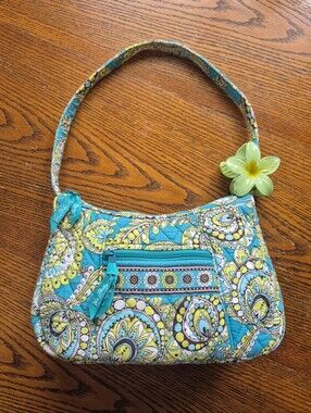 Vera Bradley Peacock Paisley Hobo Shoulder Bag